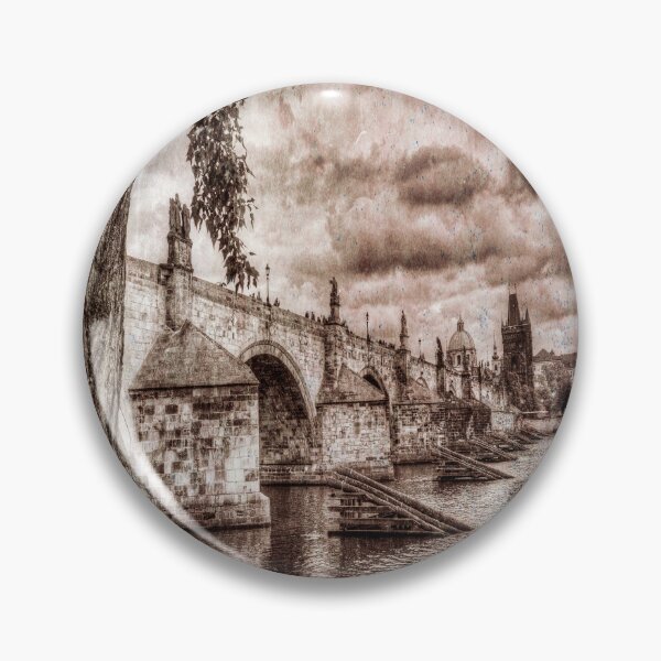 Item preview, Charles Bridge Prague Vintage View designed and sold by Londonimages.