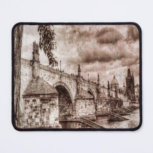 Item preview, Charles Bridge Prague Vintage View designed and sold by Londonimages.