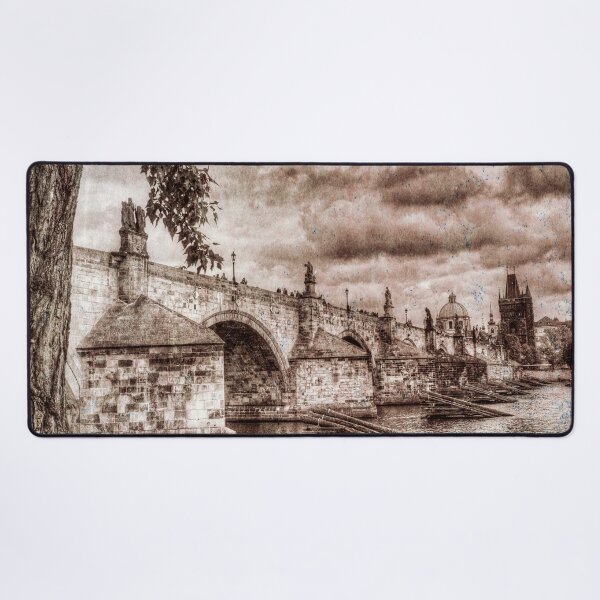 Item preview, Charles Bridge Prague Vintage View designed and sold by Londonimages.