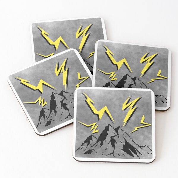 Item preview, Mountain and Lightning – Natural Energy and Inner Strength designed and sold by ClauSS16.