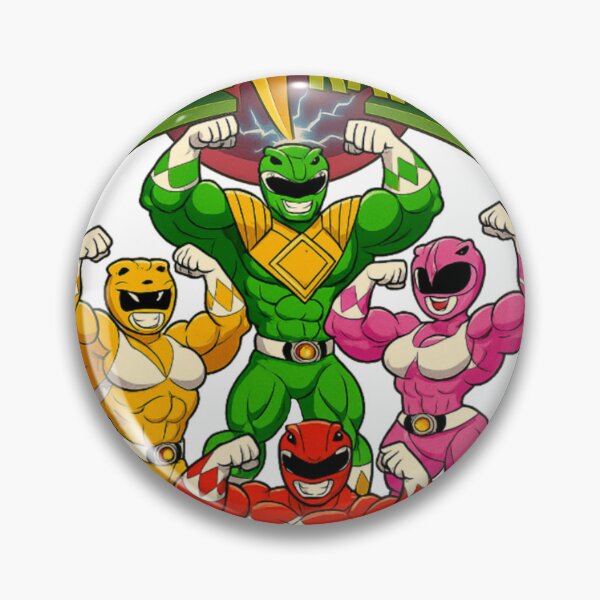 Item preview, Mighty Morphin Muscle Rangers – Flexin’ Through the Muscle Grid! designed and sold by FlexAppealCom.