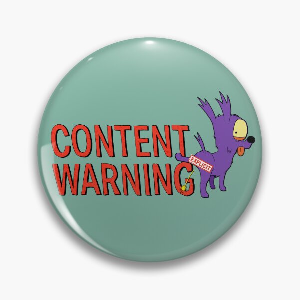 Item preview, Scotty Content Warning designed and sold by Spike and Mike Animation.