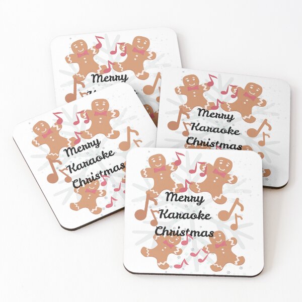 Item preview, Christmas Karaoke with Gingerbread man designed and sold by Extremeallie.