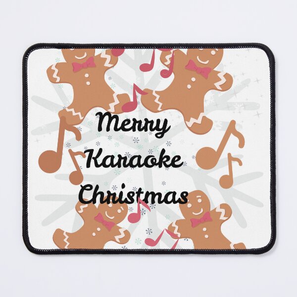 Item preview, Christmas Karaoke with Gingerbread man designed and sold by Extremeallie.
