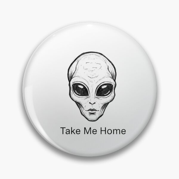 Item preview, Analog Sketch Alien Head Sci-Fi designed and sold by DreamsLine.