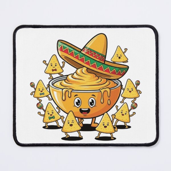 Item preview, queso  Snack Time Fiesta – Funny Queso and Chips Party designed and sold by fetyTHM.