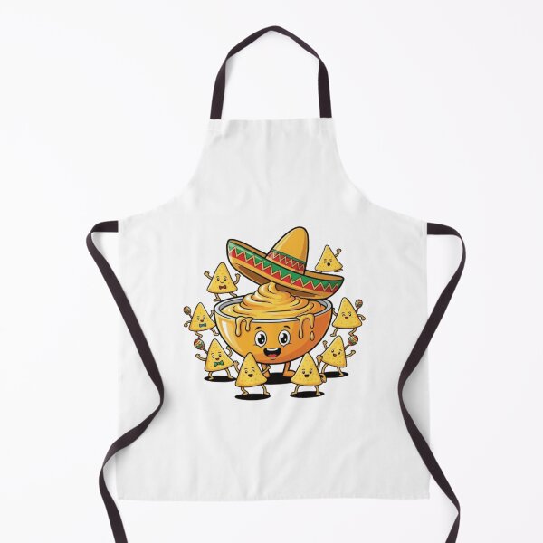 Item preview, queso Snack Time Fiesta – Funny Queso and Chips Party designed and sold by fetyTHM.