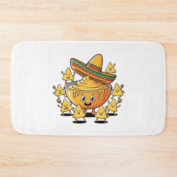 Item preview, queso  Snack Time Fiesta – Funny Queso and Chips Party designed and sold by fetyTHM.