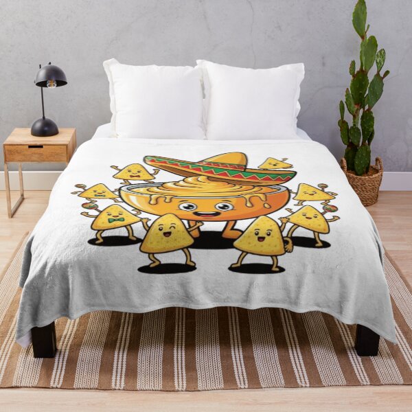 Item preview, queso  Snack Time Fiesta – Funny Queso and Chips Party designed and sold by fetyTHM.