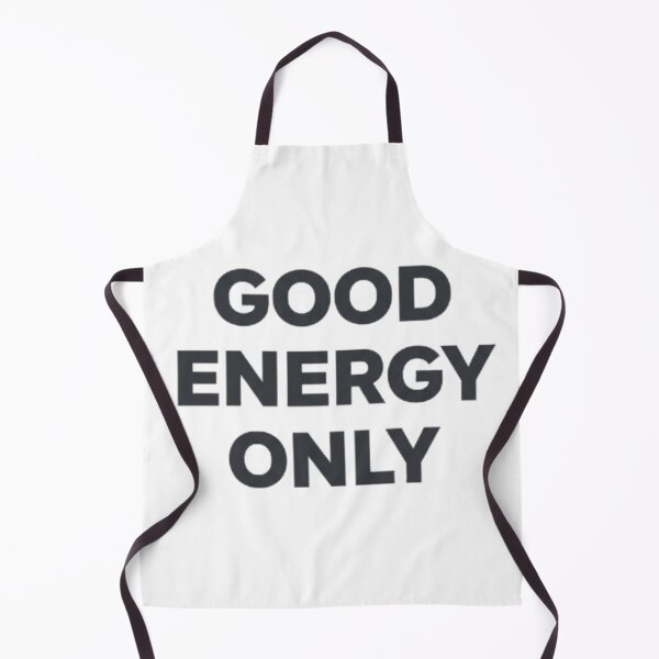 Item preview, Good Energy Only – Minimalist Bold Typography Design designed and sold by MyTshirtArt.