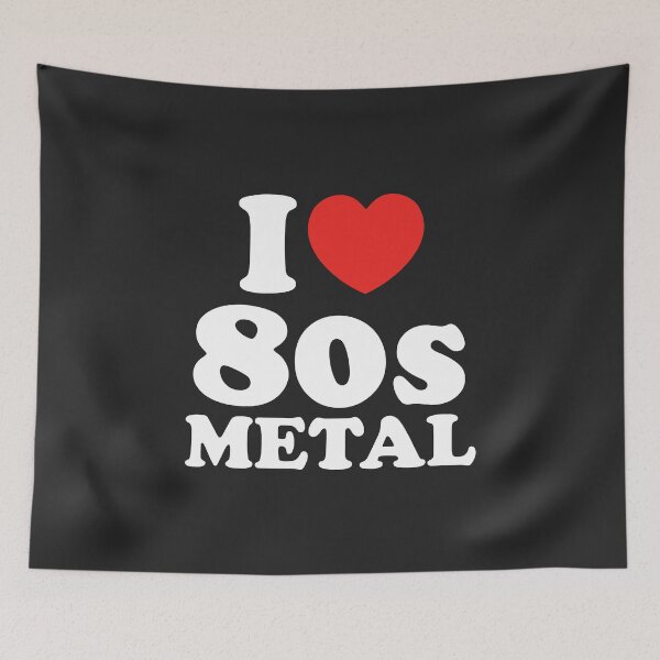 Item preview, I Love 80s Metal designed and sold by shitpostee.