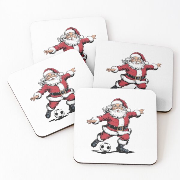 Item preview,  Merry Christmas Santa Playing Soccer designed and sold by SOUFIANE1991.