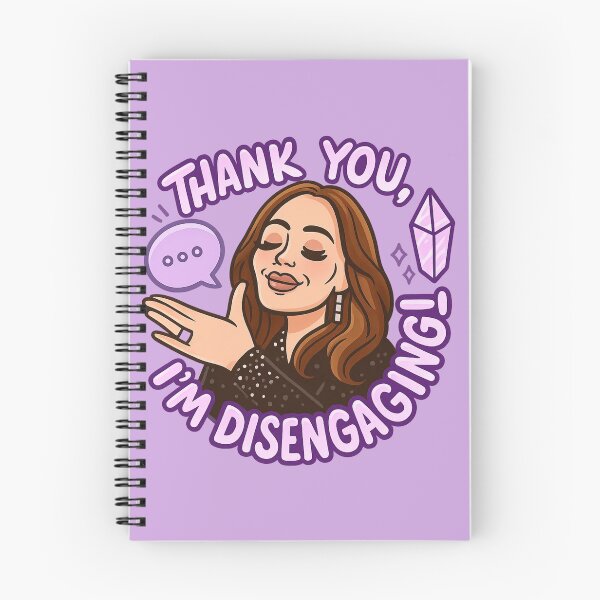 Item preview, Thank You, I’m Disengaging! – Meredith Marks RHOSLC Quote Art designed and sold by GirlyPopped.
