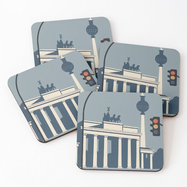 Item preview, Minimalist Berlin Brandenburg Gate designed and sold by youkee.