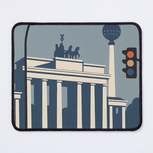 Item preview, Minimalist Berlin Brandenburg Gate designed and sold by youkee.
