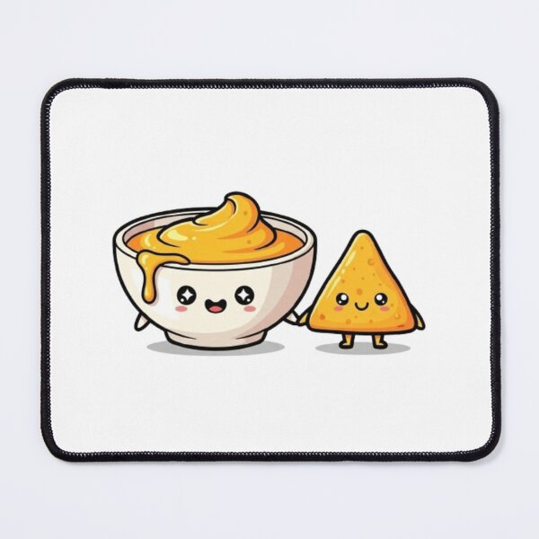 Item preview, Nacho Love – Cute Queso and Chips Couple designed and sold by fetyTHM.