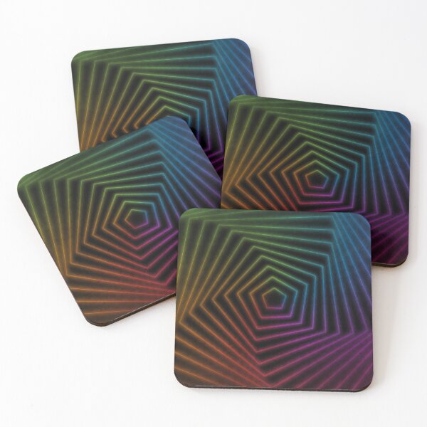 Item preview, Hexagonal digital print  designed and sold by Chirayu1111.