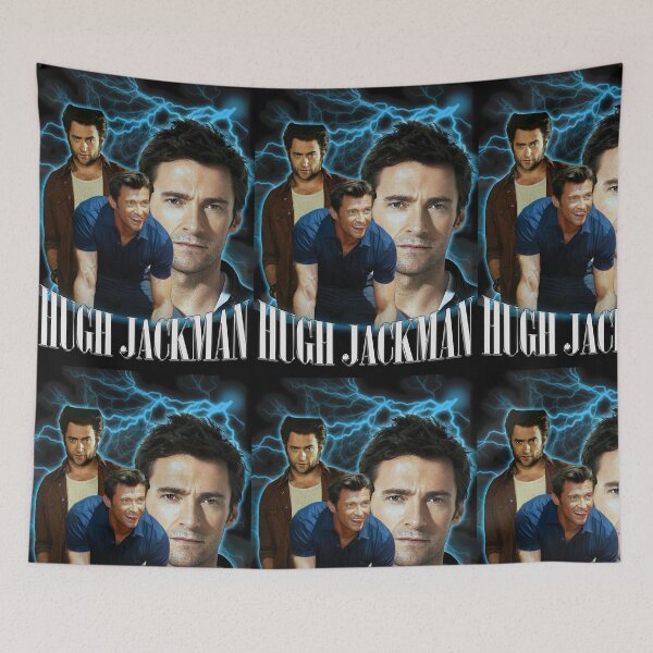 Item preview, Hugh Jackman Retro Style designed and sold by 2000sbabyangel.
