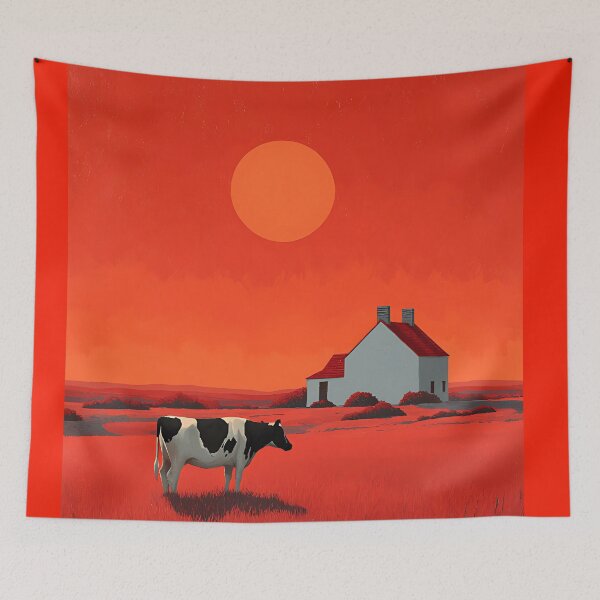Item preview, Cow and Moon designed and sold by randynash.
