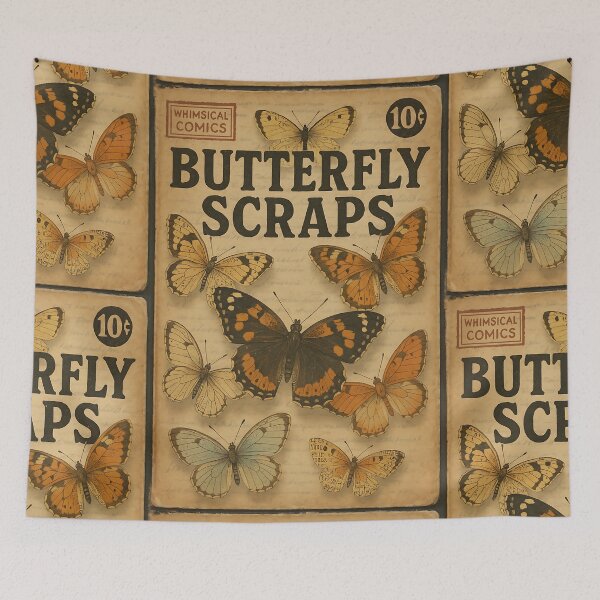 Item preview, Whimsical Ephemera: Butterfly Scraps designed and sold by bapupa.