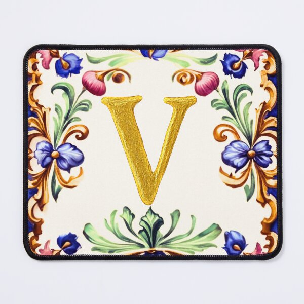 Item preview, Golden Alphabet – Letter V designed and sold by Kiki-Hes.