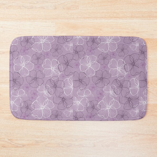 Item preview, Floweral pattern, light purple background  designed and sold by Chirayu1111.