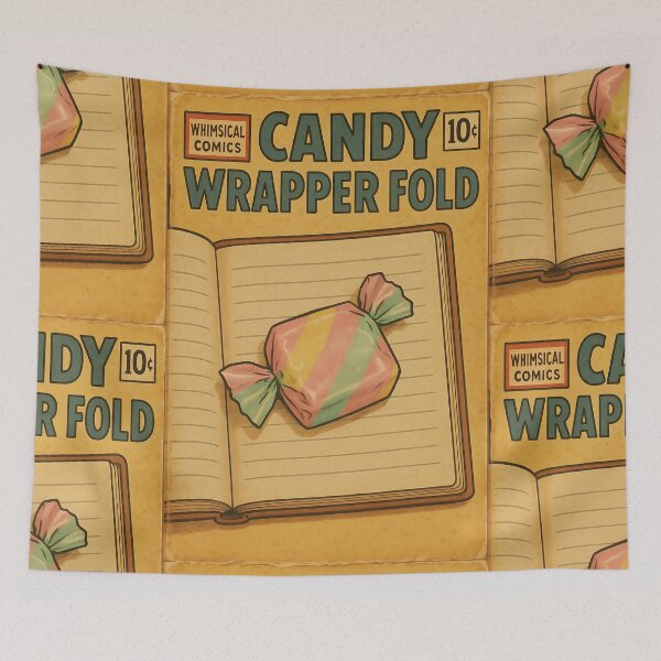 Item preview, Whimsical Ephemera: Candy Wrapper Fold designed and sold by bapupa.