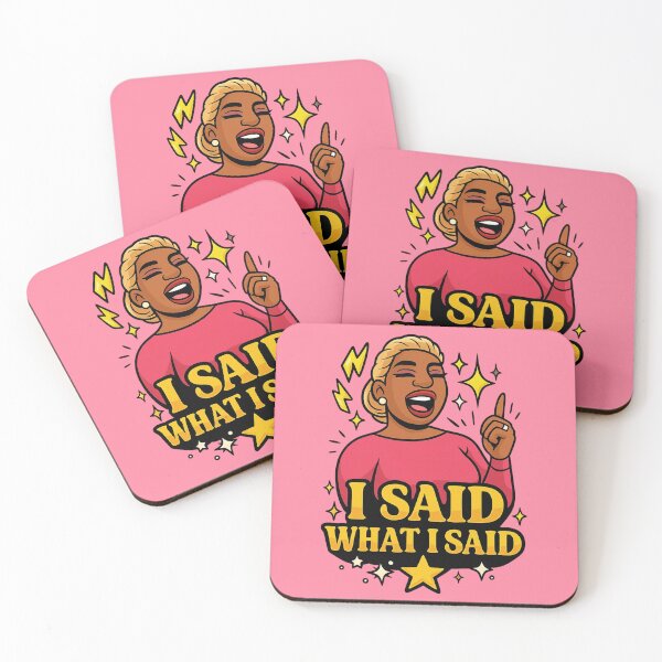 Item preview, I Said What I Said – Iconic NeNe Leakes RHOA Reunion Quote Art designed and sold by GirlyPopped.