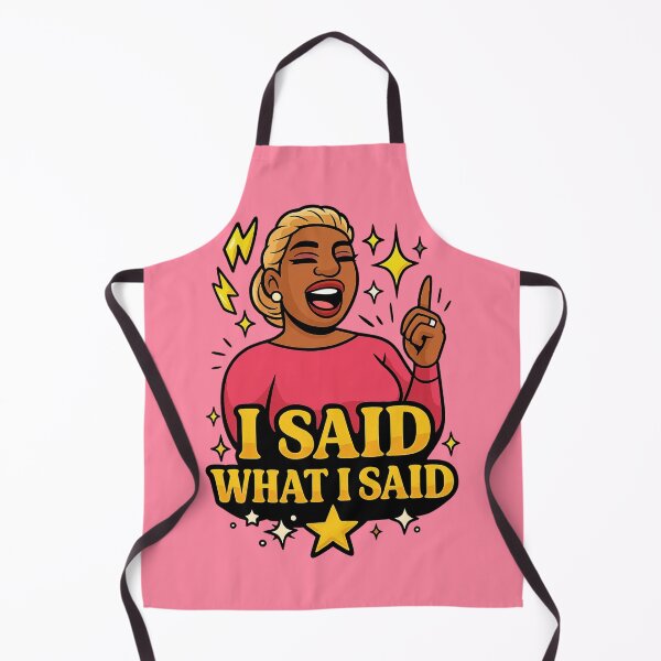 Item preview, I Said What I Said – Iconic NeNe Leakes RHOA Reunion Quote Art designed and sold by GirlyPopped.