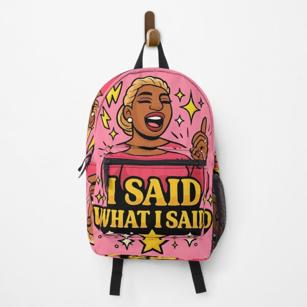 Item preview, I Said What I Said – Iconic NeNe Leakes RHOA Reunion Quote Art designed and sold by GirlyPopped.