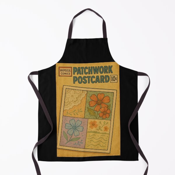 Item preview, Whimsical Ephemera: Patchwork Postcard designed and sold by bapupa.