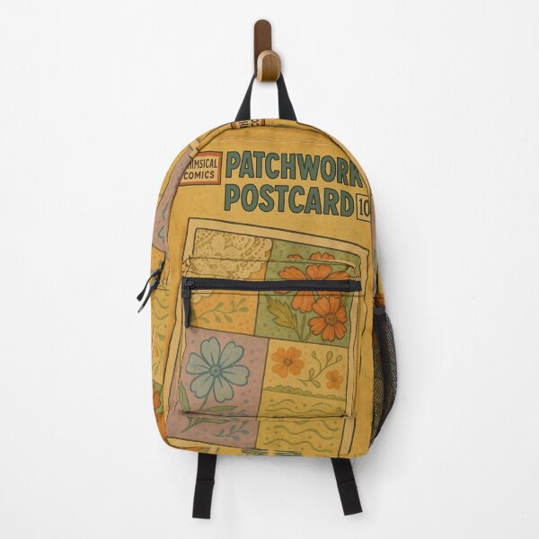 Item preview, Whimsical Ephemera: Patchwork Postcard designed and sold by bapupa.