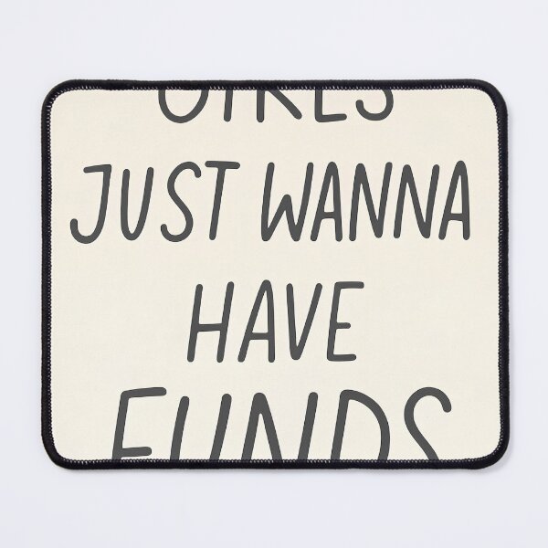 Item preview, Girls Just Wanna Have Funds – Handwritten Tote Design designed and sold by youkee.