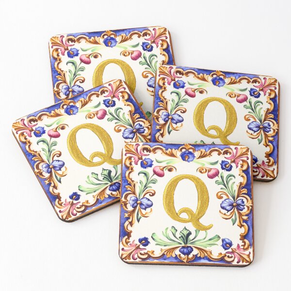 Item preview, Golden Alphabet – Letter Q designed and sold by Kiki-Hes.