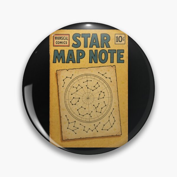 Item preview, Whimsical Ephemera: Star Map Note designed and sold by bapupa.