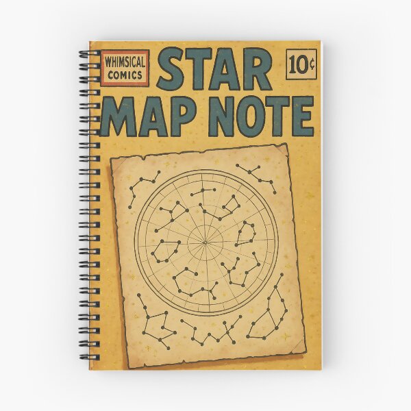 Item preview, Whimsical Ephemera: Star Map Note designed and sold by bapupa.