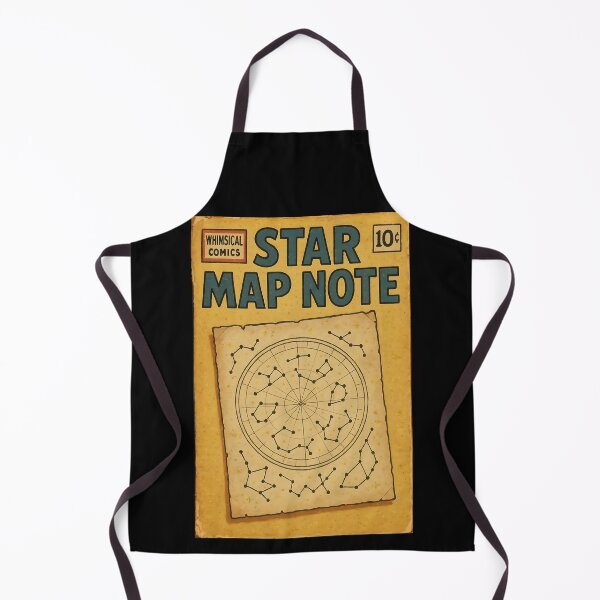 Item preview, Whimsical Ephemera: Star Map Note designed and sold by bapupa.