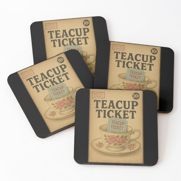 Item preview, Whimsical Ephemera: Teacup Ticket designed and sold by bapupa.