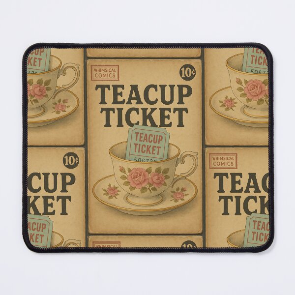 Item preview, Whimsical Ephemera: Teacup Ticket designed and sold by bapupa.