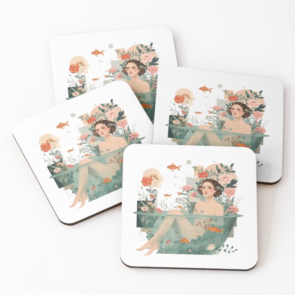 Item preview, Woman in bathtub designed and sold by diulid.