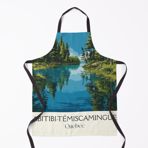 Item preview, Abitibi-Témiscamingue Quebec | Boreal Forest Lake Art designed and sold by TuncGK.