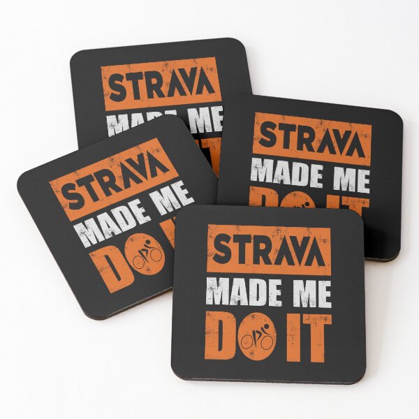Item preview, Strava Made Me Do It – Funny Cycling & Running Design for Strava Athletes, Cyclists, and Fitness Lovers Gifts designed and sold by BMLprint ⭐⭐⭐⭐⭐.
