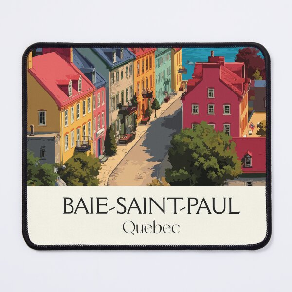 Item preview, Baie-Saint-Paul Quebec | Charlevoix Artist Village Art designed and sold by TuncGK.
