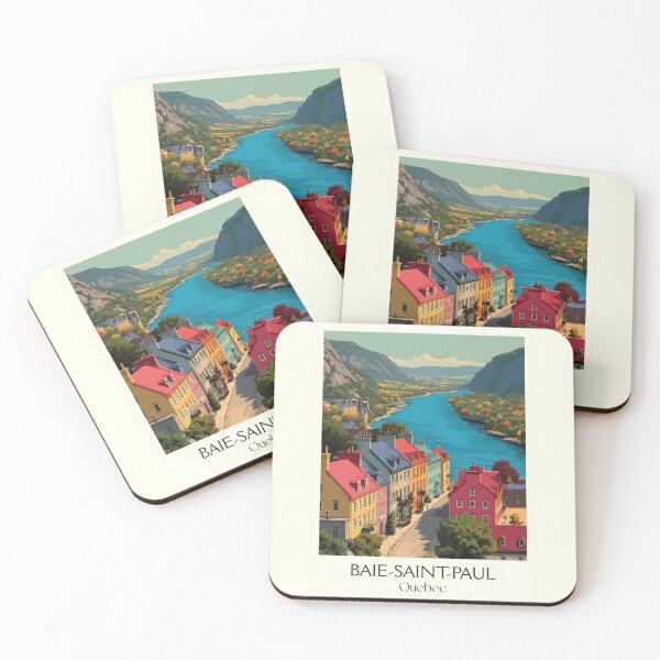 Item preview, Baie-Saint-Paul Quebec | Charlevoix Artist Village Art designed and sold by TuncGK.