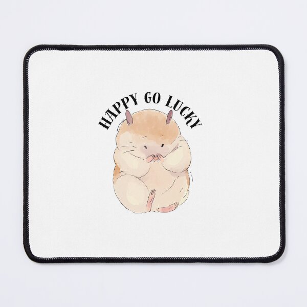 Item preview, Happy Go Lucky Cute Hamster Aesthetics designed and sold by PastelPixelCo.