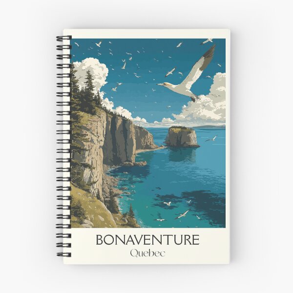 Item preview, Bonaventure Island Quebec | Gaspé Gannet Colony Art Print designed and sold by TuncGK.