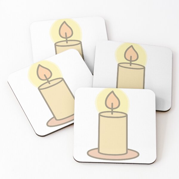 Item preview, Minimal Cute Christmas Candle – Pastel Holiday  designed and sold by stylishdzign.