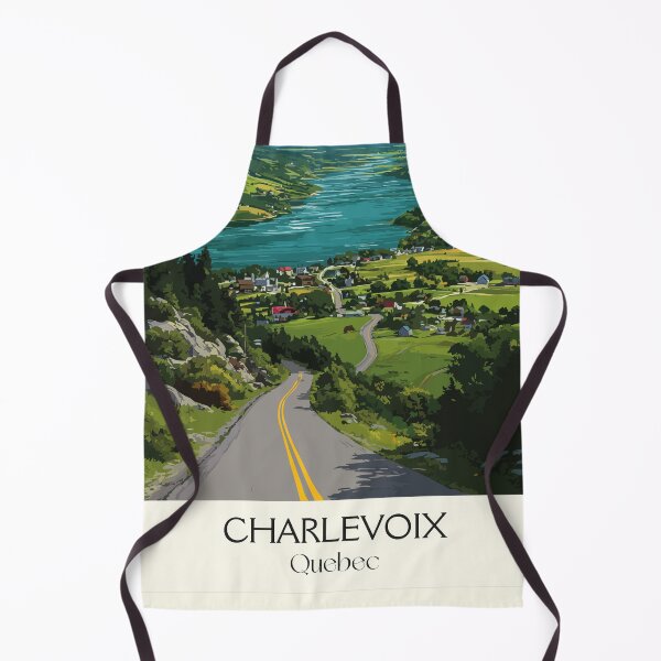 Item preview, Charlevoix Quebec | St. Lawrence River Valley Art Print designed and sold by TuncGK.