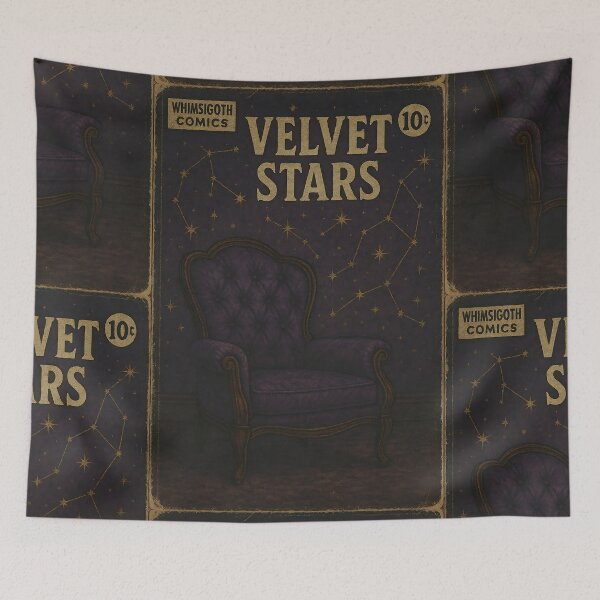 Item preview, Whimsigoth: Velvet Stars designed and sold by bapupa.