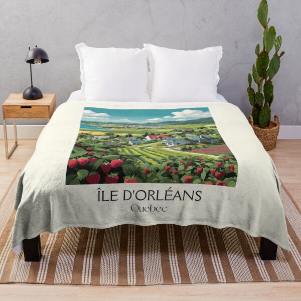 Item preview, Île d'Orléans Quebec | Historic Farmland and Vineyard Art designed and sold by TuncGK.